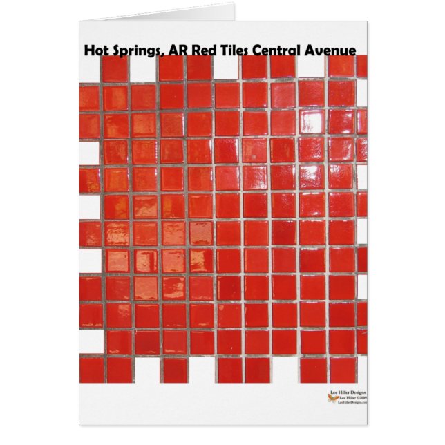 Hot Springs, AR Red Tiles Central Ave Gifts (Front)