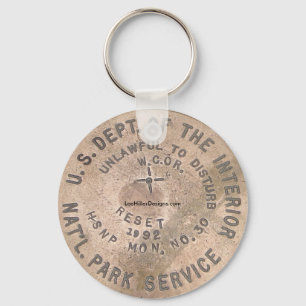 Hot Springs, AR US Dept Of The Interior Keychain