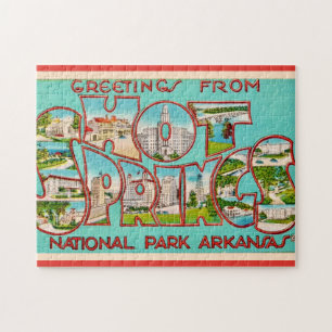 Hot Springs Arkansas 11x14 Jigsaw Puzzle