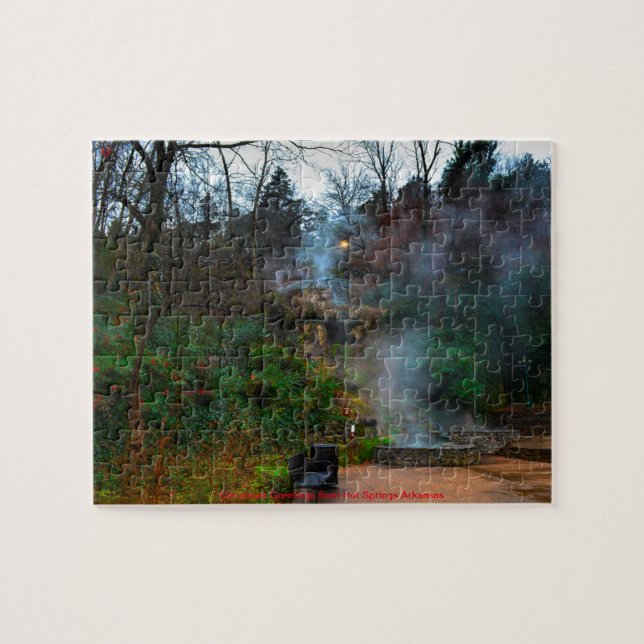 Hot Springs Arkansas Jigsaw Puzzle (Horizontal)