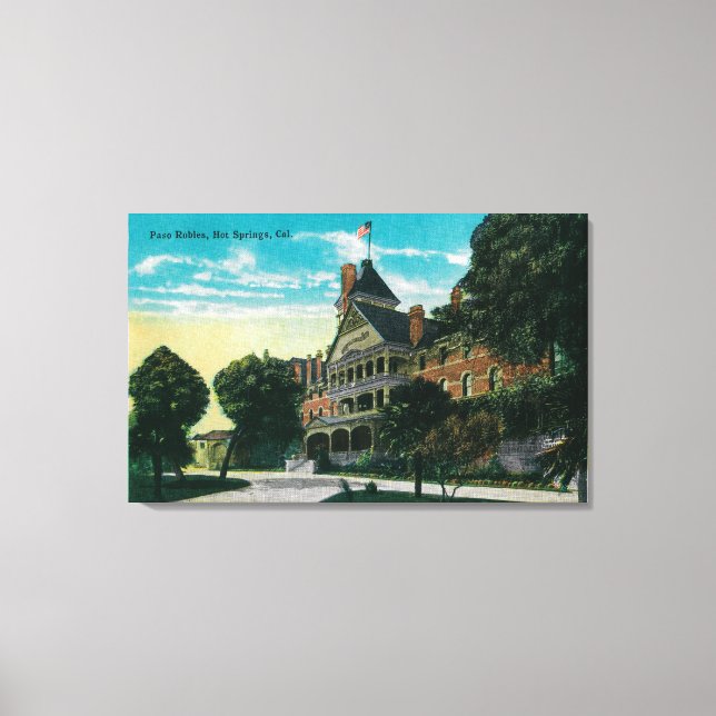 Hot Springs in Paso Robles, CAPaso Robles, CA Canvas Print (Front)