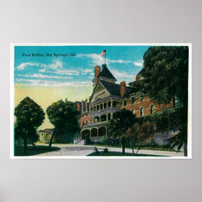 Hot Springs in Paso Robles, CAPaso Robles, CA Poster (Front)