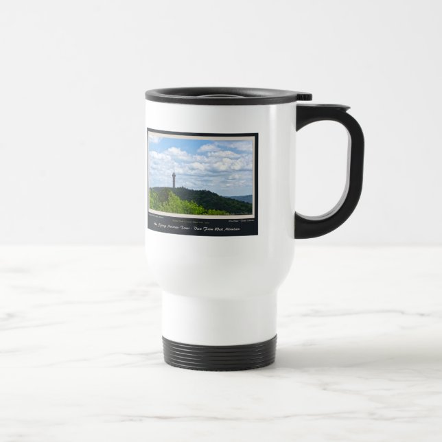 Hot Springs Mountain Tower Centennial Ed Travel Mug (Right)