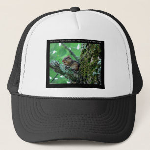 Hot Springs National Park, AR Chipmunk Snack Gifts Trucker Hat