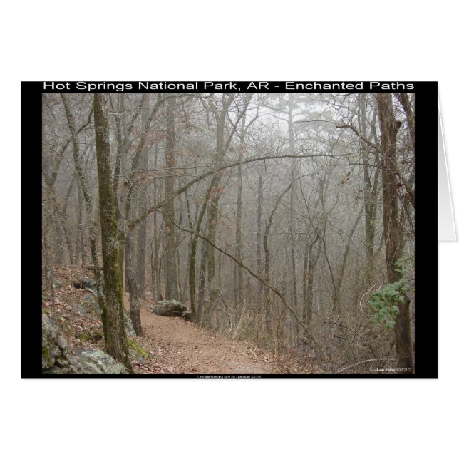 Hot Springs National Park, AR - Enchanted Paths (Front Horizontal)