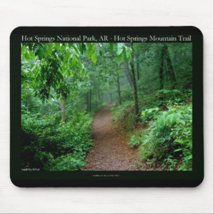 Hot Springs National Park, AR Fading Fog Gifts Mouse Mat