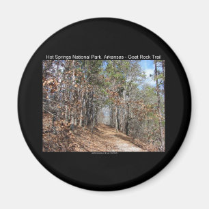 Hot Springs National Park, AR Goat Rock Trail Magnet