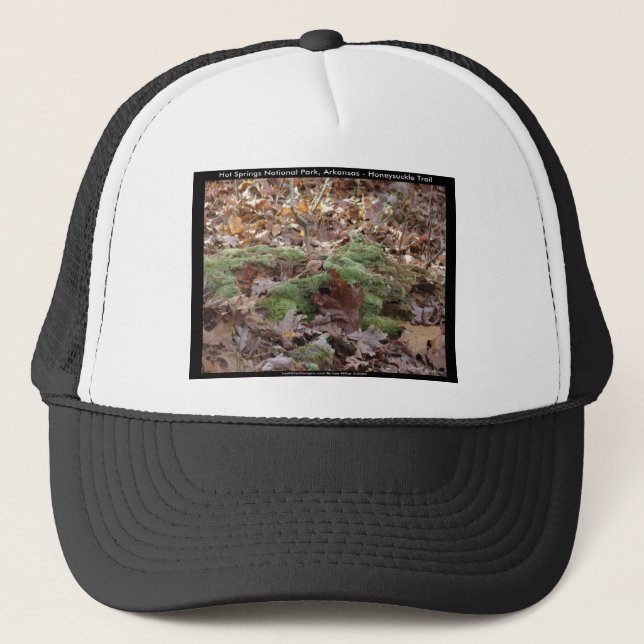 Hot Springs National Park, AR - Honeysuckle Trail Trucker Hat (Front)