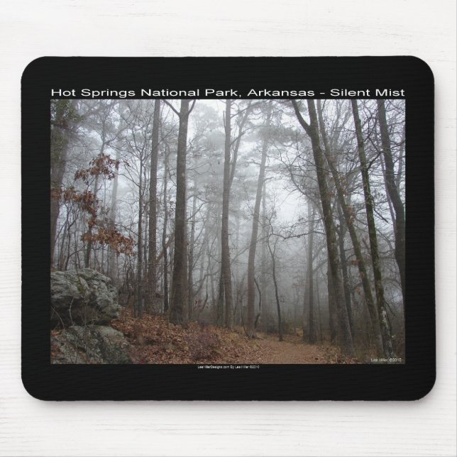 Hot Springs National Park, AR Silent Mist Gifts Mouse Mat (Front)