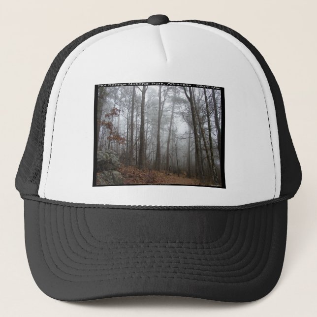 Hot Springs National Park, AR Silent Mist Gifts Trucker Hat (Front)