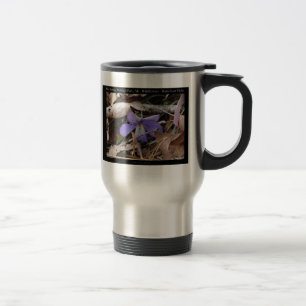 Hot Springs National Park, AR Wild Violets Gifts Travel Mug