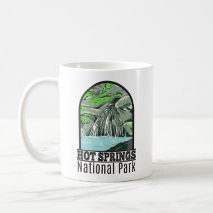 Hot Springs National Park Arkansas Vintage Coffee Mug