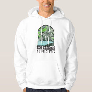 Hot Springs National Park Arkansas Vintage  Hoodie