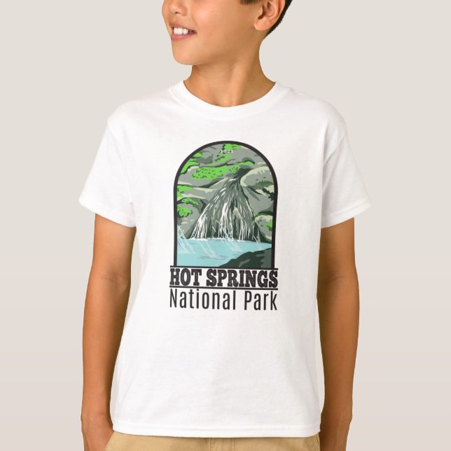 Hot Springs National Park Arkansas Vintage T-Shirt (Front)