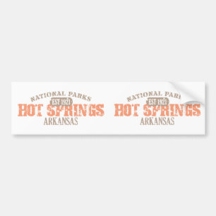 Hot Springs National Park Bumper Sticker