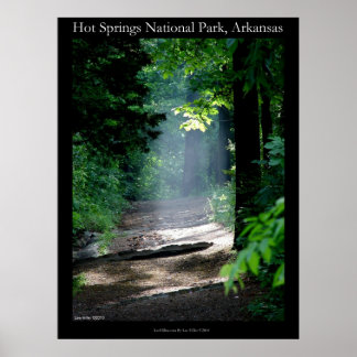 Hot Springs National Park Dead Chief Trail Poster