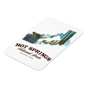 Hot springs national park,Garland County, Arkansas Magnet
