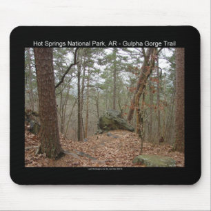 Hot Springs National Park Gulpha Gorge Trail Mouse Mat