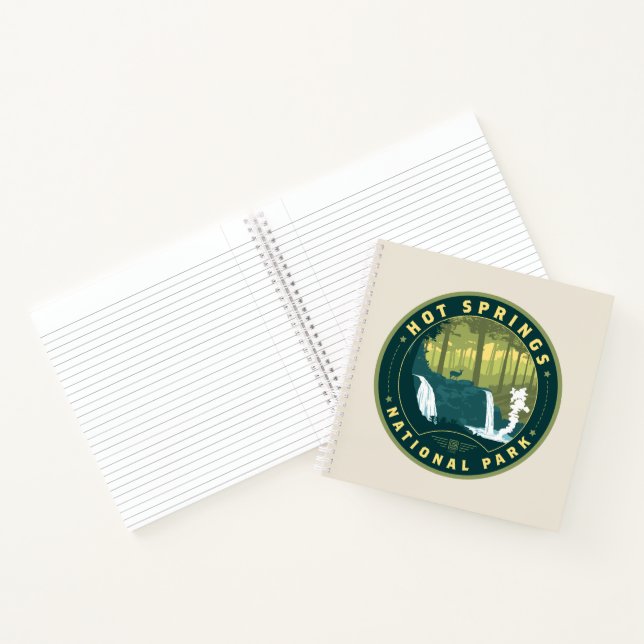 Hot Springs National Park Notebook (Inside)