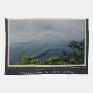 Hot Springs National Park Rainforest Centennial Ed Tea Towel