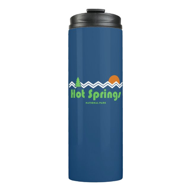 Hot Springs National Park Retro Thermal Tumbler (Front)