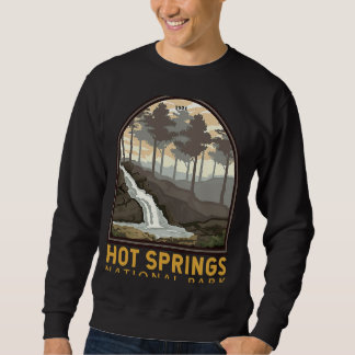 Hot Springs National Park Vintage Emblem Sweatshirt