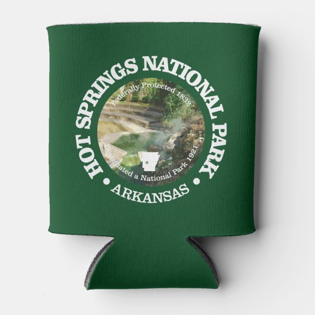 Hot Springs NP2 Can Cooler (Front)