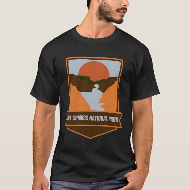 Hot Springs � Spirit of the Mountains T-Shirt (Front)