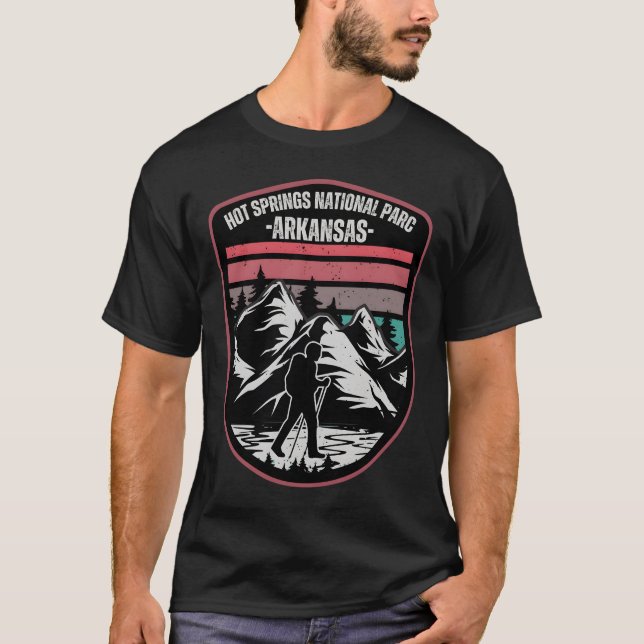 Hot Springs � Spirit of the Mountains T-Shirt (Front)