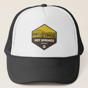 Hot Springs State Park Wyoming Trucker Hat
