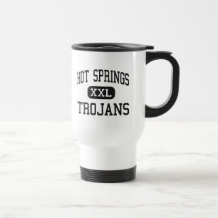 Hot Springs - Trojans - High - Hot Springs Travel Mug