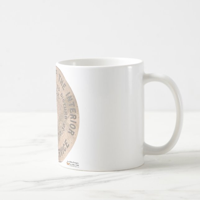 Hot Springs US Dept Of The Interior Gifts Apparel Coffee Mug (Right)