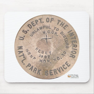 Hot Springs US Dept Of The Interior Gifts Apparel Mouse Mat