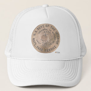 Hot Springs US Dept Of The Interior Gifts Apparel Trucker Hat