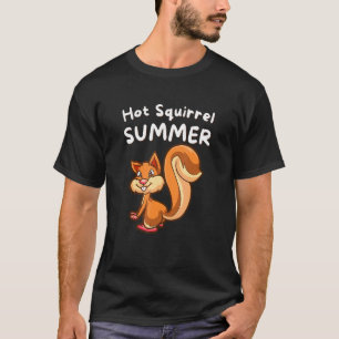 Hot Squirrel Summer - Men Women T-Shirt