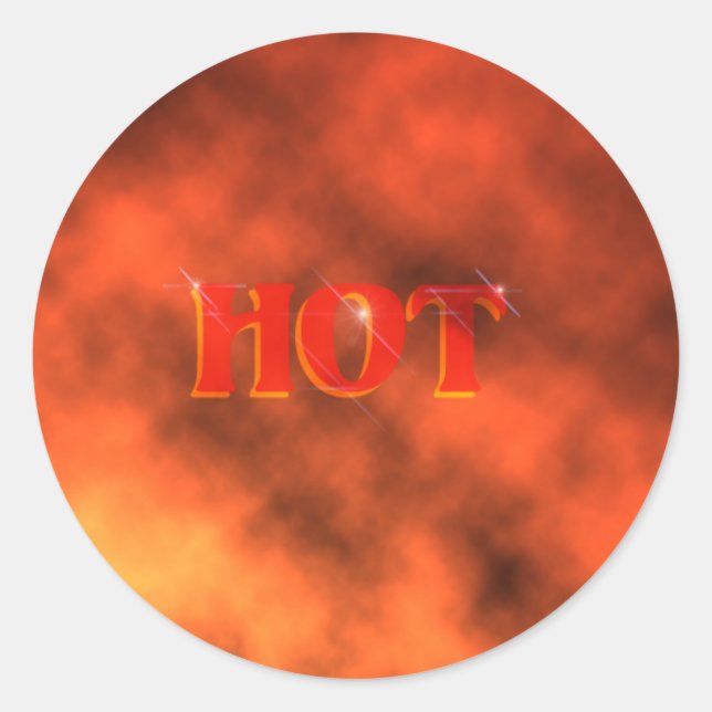 Hot Sticker (Front)