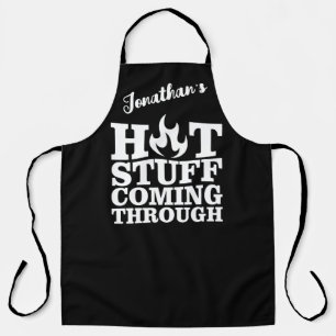 Hot Stuff Coming Through Apron