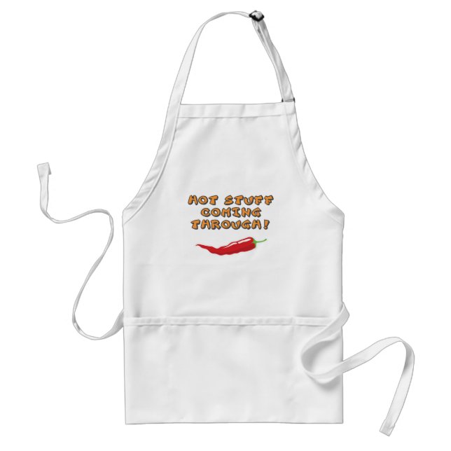 Hot Stuff Coming Through Chilli Lovers Standard Apron (Front)