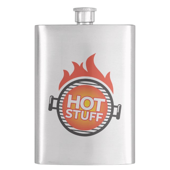 Hot Stuff Hip Flask (Front)