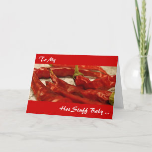 Hot Stuff Valentine's Day Card
