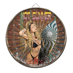 Hot Summer Dartboard