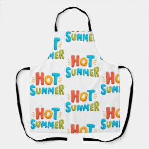 Hot Summer - Hot Summer Season Stamp Apron