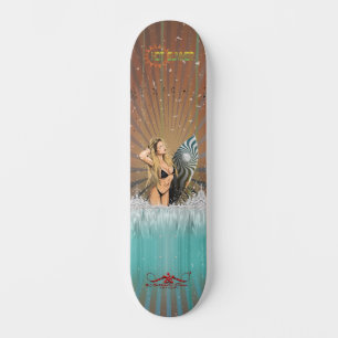 Hot Summer Skateboard