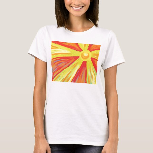 Hot Sun Rays T-Shirt (Front)
