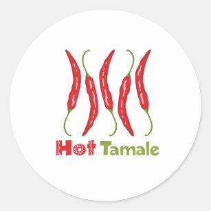 Hot Tamale Classic Round Sticker