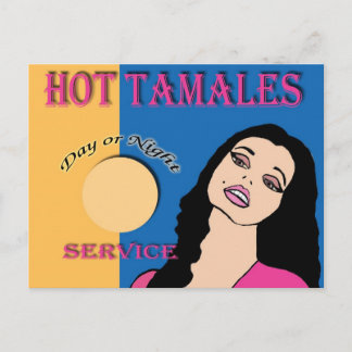 Hot Tamales Postcard