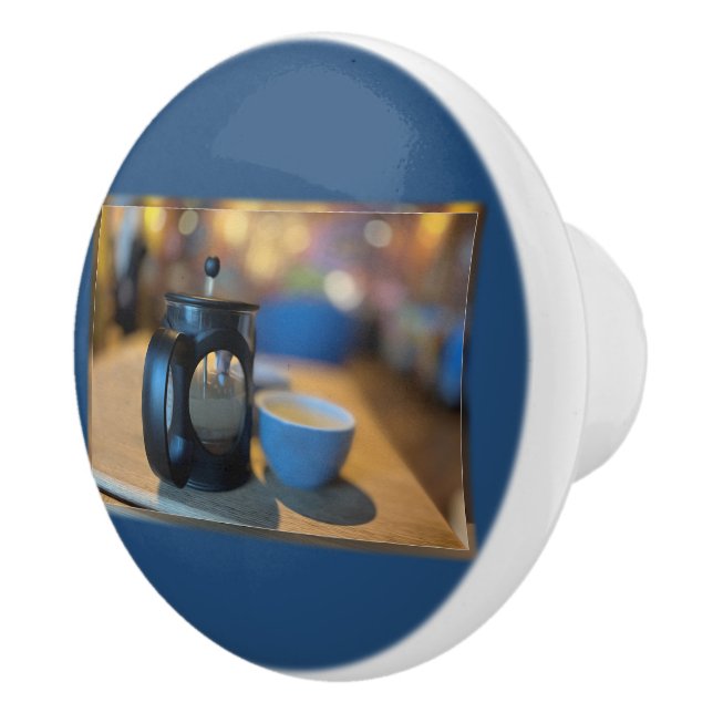 Hot tea ceramic knob (Right)