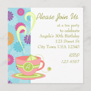 Hot Tea Invitation