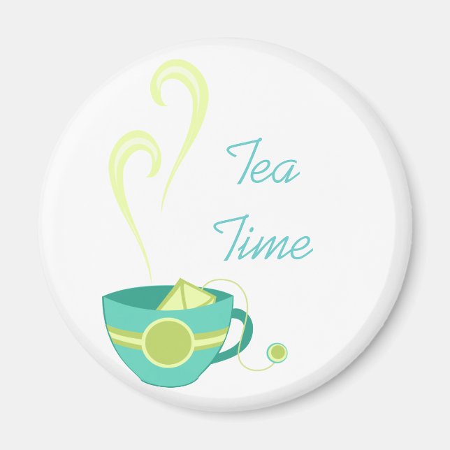 Hot Tea Magnet (Front)