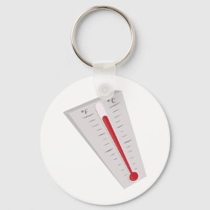 Hot Thermometer Key Ring